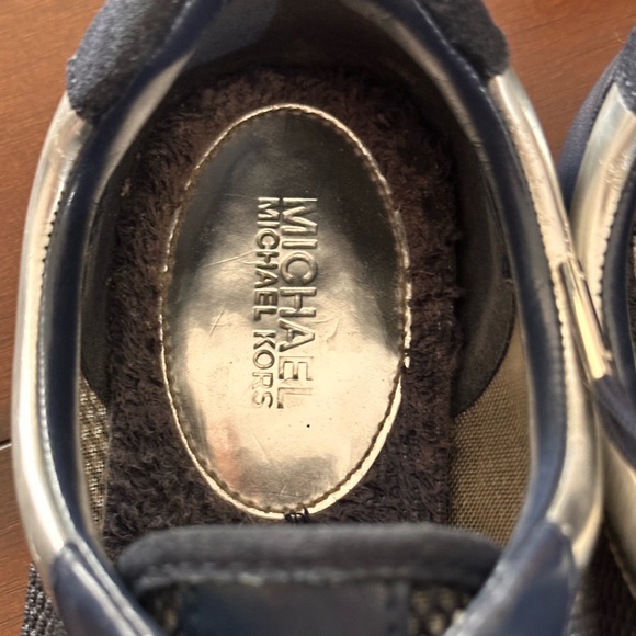 MICHAEL Michael Kors Maggie Trainer navy blue size 9 - Picture 7 of 10